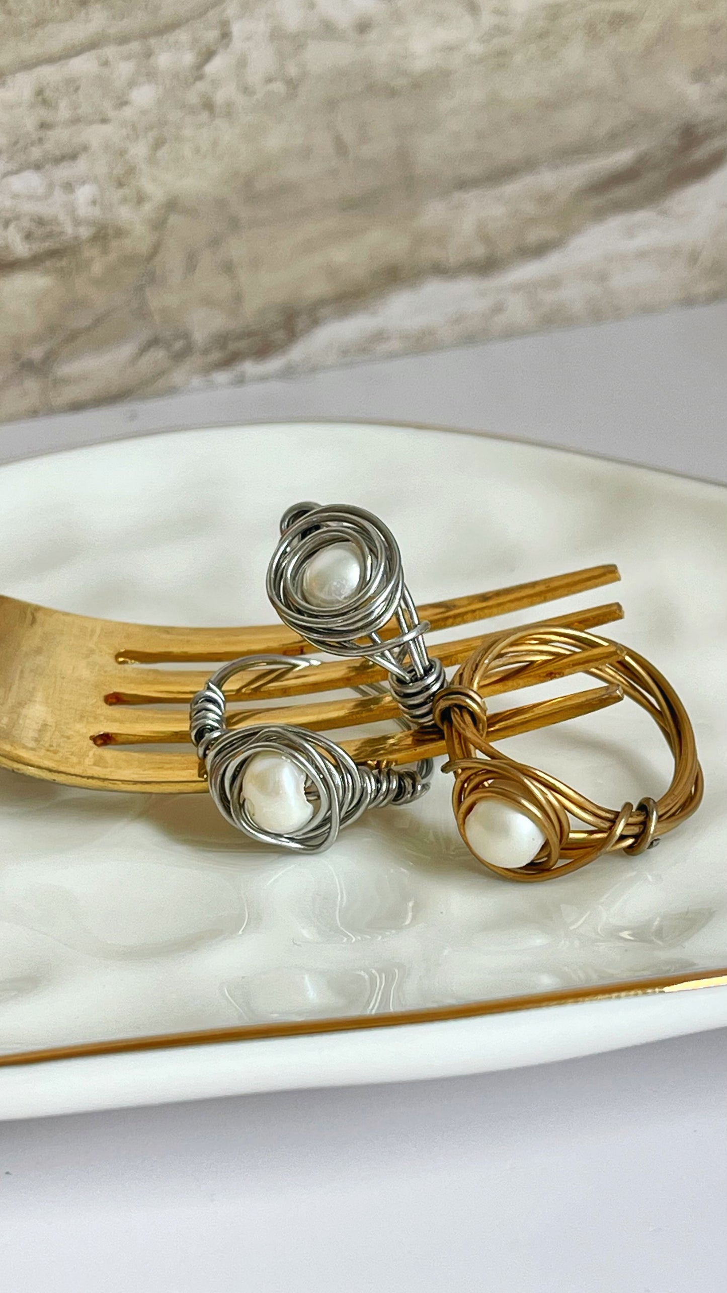 Freshwater Pearl Handmade Ring